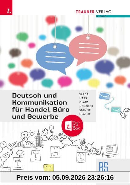 Deutsch und Kommunikation für Handel, Büro und Gewerbe + digitales Zusatzpaket