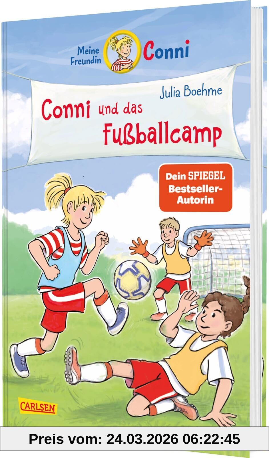 Conni Erzählbände 45: Conni und das Fußballcamp: Spannendes Kinderbuch ab 7 Jahren zum Selberlesen und Vorlesen – mit vielen bunten Bildern (45)