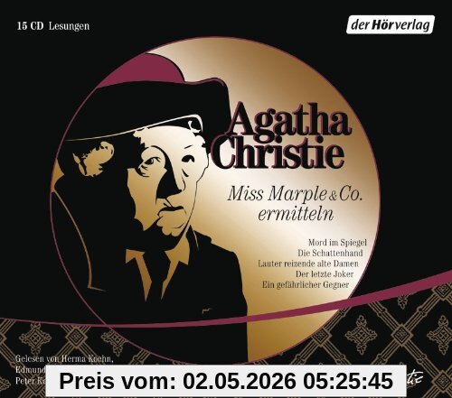 Miss Marple & Co. ermitteln: Mord im Spiegel, Die Schattenhand, Lauter reizende alte Damen, Der letzte Joker, Ein gefährlicher Gegner