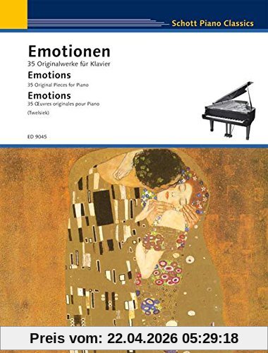 Emotionen: 35 Originalwerke für Klavier. Klavier. (Schott Piano Classics)