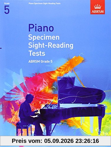Piano Specimen Sight-Reading Tests, Grade 5 (Abrsm Sight-Reading)