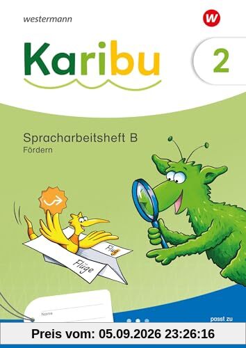 Karibu - Ausgabe 2024: Spracharbeitsheft Fördern 2 B
