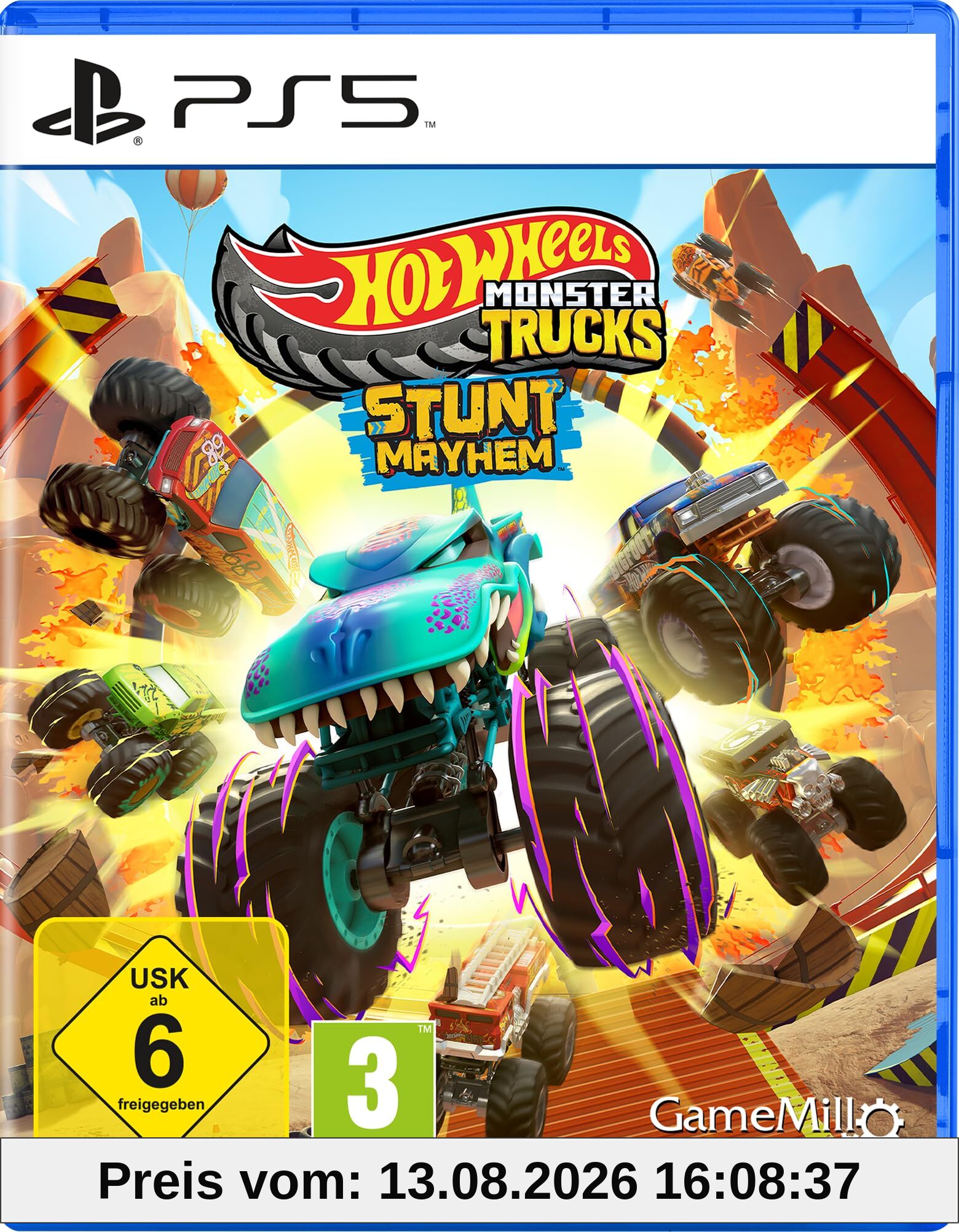 Hot Wheels Monster Trucks: Stunt Mayhem