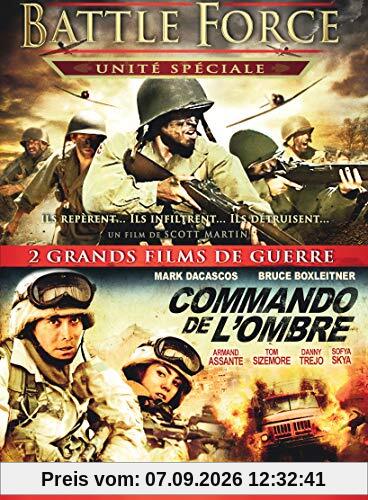 Coffret guerre 2 films : battle force ; commando de l'ombre [FR Import]