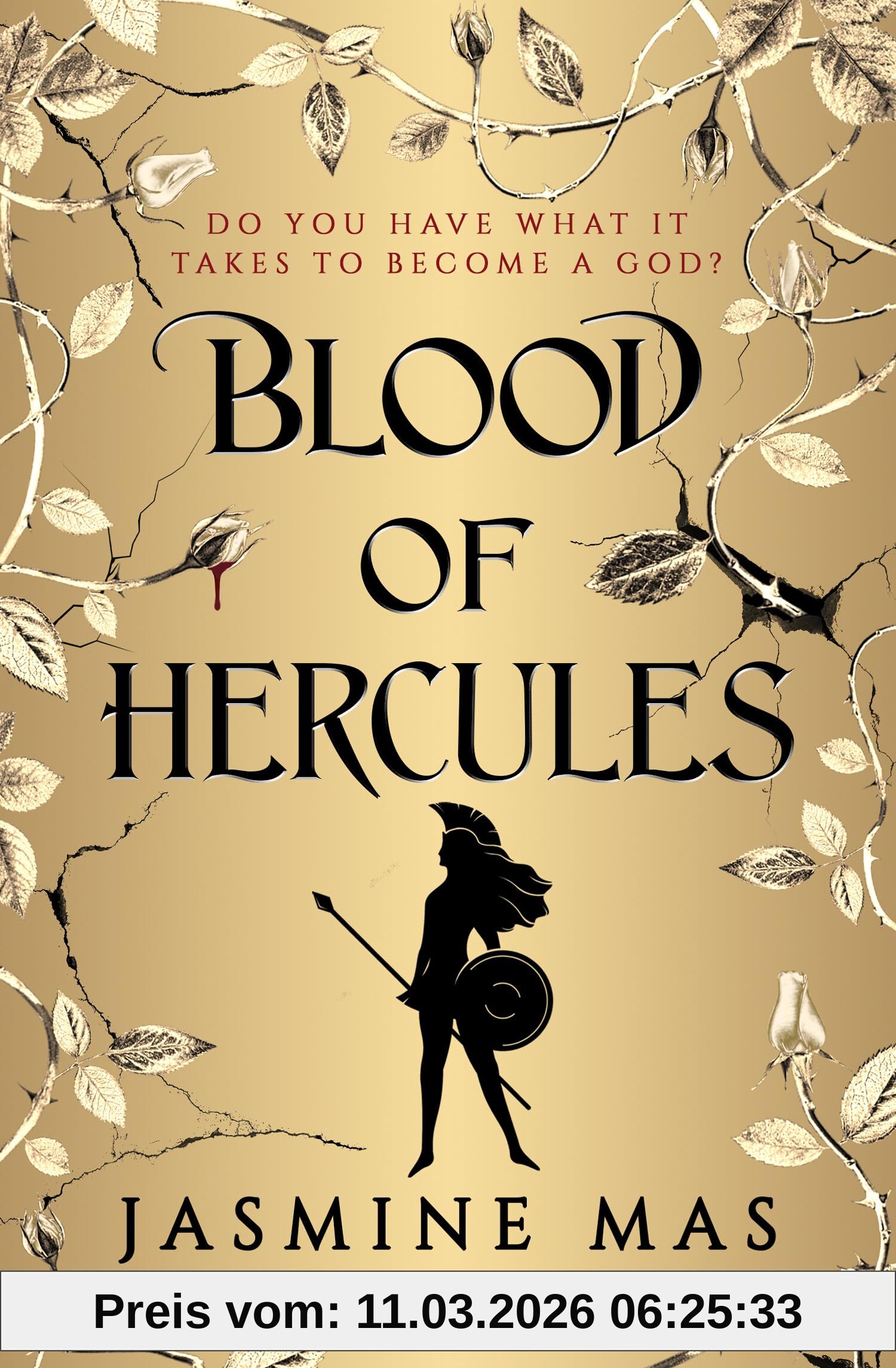 Jasmine Mas Blood Of Hercules, The New Dark Romantasy Greek Mythology TikTok Sensation (Villains Of Lore)