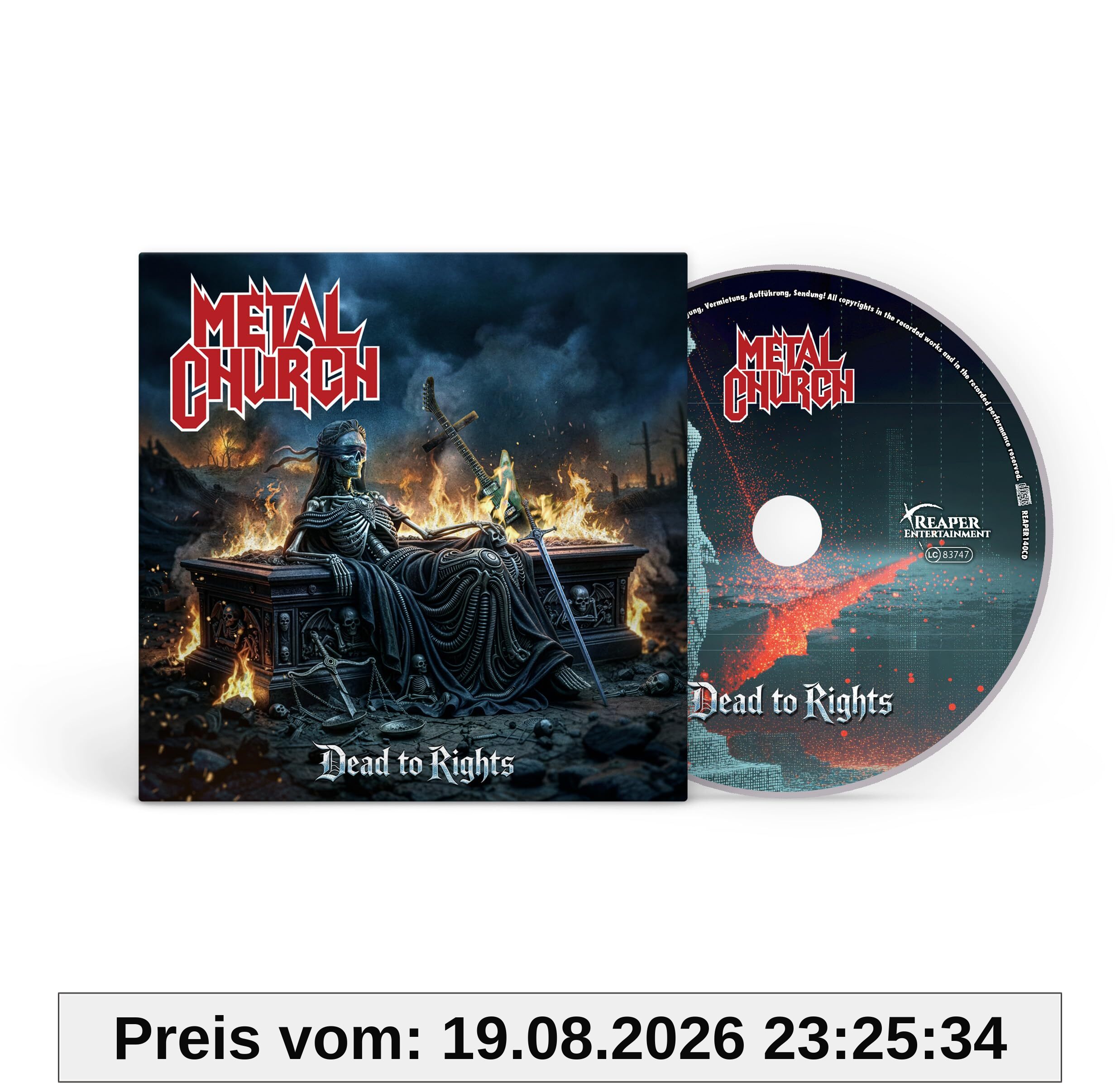 Metal Church Dead To Rights (With Bonus Song)