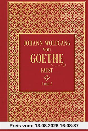 Faust I und II: Leinen mit Goldprägung