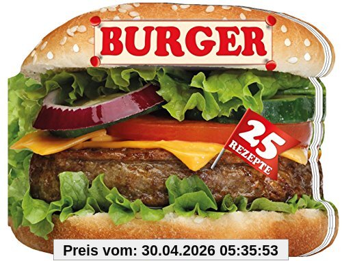 Geschenk-Kochbuch Burger: Formgestanzt!