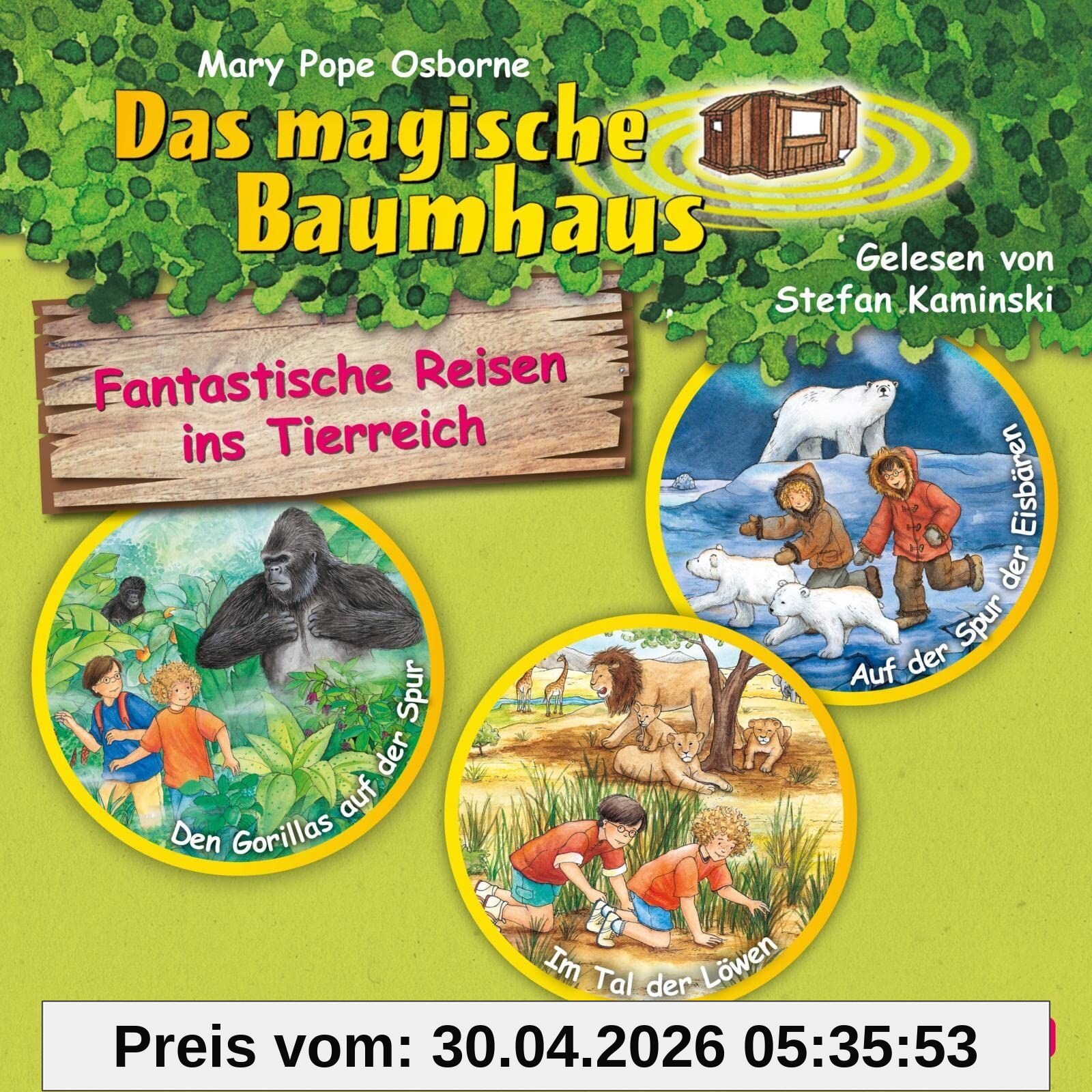 Fantastische Reisen ins Tierreich. Die Hörbuchbox (Das magische Baumhaus )