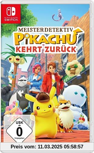 Meisterdetektiv Pikachu kehrt zurück - [Nintendo Switch]