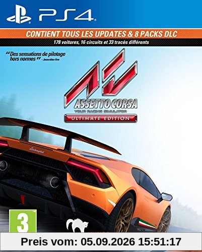 Assetto Corsa: Ultimate Edition Jeu PS4