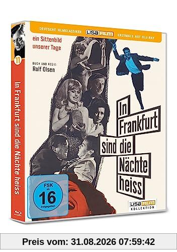 In Frankfurt sind die Nächte heiss (Lisa Film Kollektion # 11) - Weltpremiere der unzensierten Originalfassung! - Erstmals auf Blu-ray Disc - Ein Film ... Olsen mit Vera Tschechowa und Erik Schumann