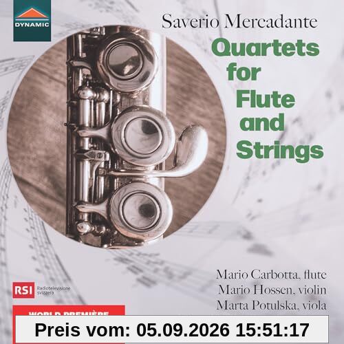 Quartette für Flöte und Streicher