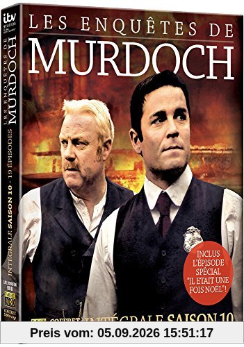 Coffret les enquêtes de murdoch, saison 10, 18 épisodes et 1 épisode spécial de 90 minutes [Blu-ray] [FR Import]