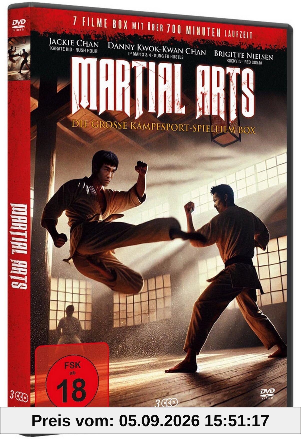 Martial Arts - Kampfsport Spielfilm-Box [3 DVDs]