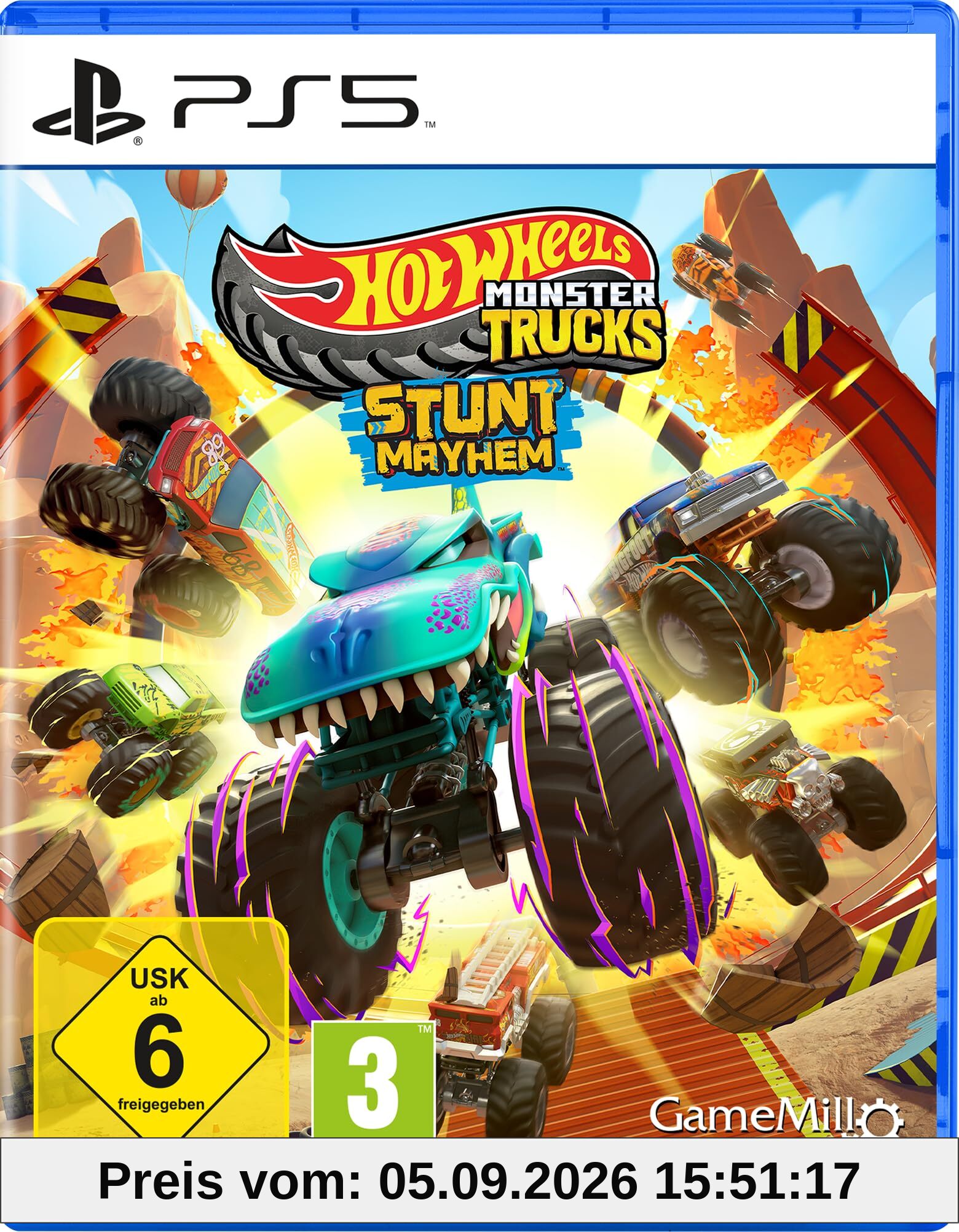 Hot Wheels Monster Trucks: Stunt Mayhem