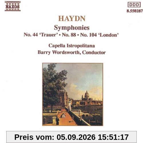 Haydn Sinfonien 44, 88, 104 Wordsw