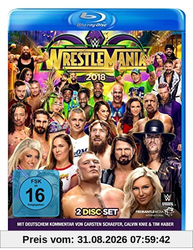Wrestlemania 34 [Blu-ray]