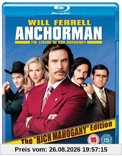 Anchorman: The Legend of Ron Burgundy (Extended Cut) [Blu-ray] [UK Import]