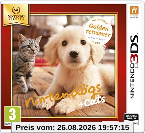3DS SEL NINTENDOGS+CATS:GOLDEN RET