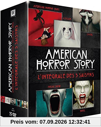 Coffret american horror story, saison 1 à 5