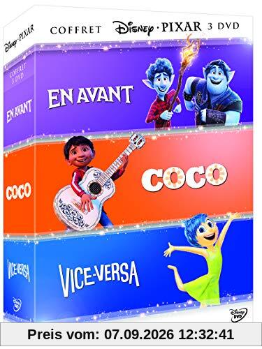 En avant + coco + vice-versa - coffret 3 films [FR Import]