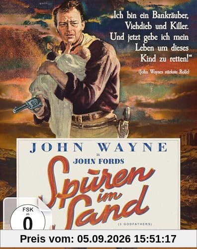 Spuren im Sand (John Wayne) (Mediabook) [Blu-ray]