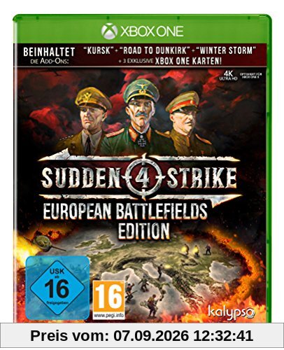 Sudden Strike 4 European Battlefields Edition (XONE)
