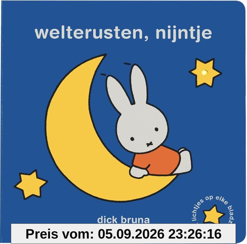 Welterusten Nijntje: met lichtjes op elke pagina