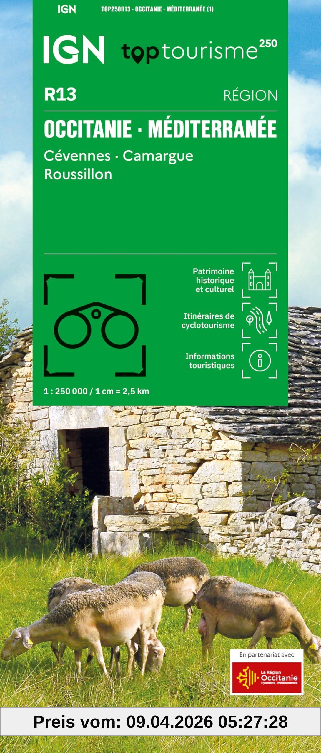 TOP250R13 - OCCITANIE MEDITERRANEE / CEVENNES - CAMARGUE / ROUSSILLON