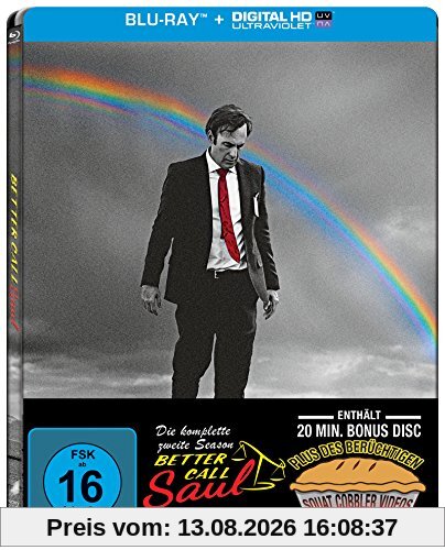Better Call Saul - Die komplette zweite Season (3 Disc Steelbook + Bonusdisc) [Blu-ray] (exklusiv bei Amazon.de) [Limited Edition]