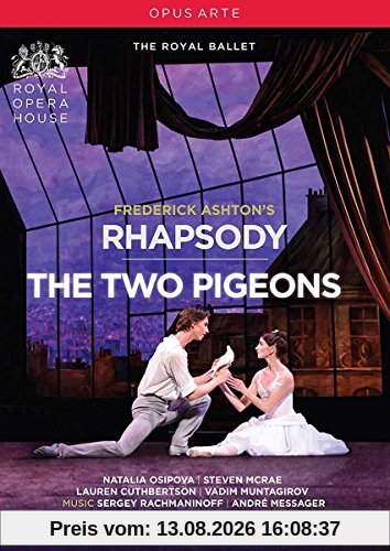 Frederick Ashton: Rhapsody & The Two Pigeons [DVD]