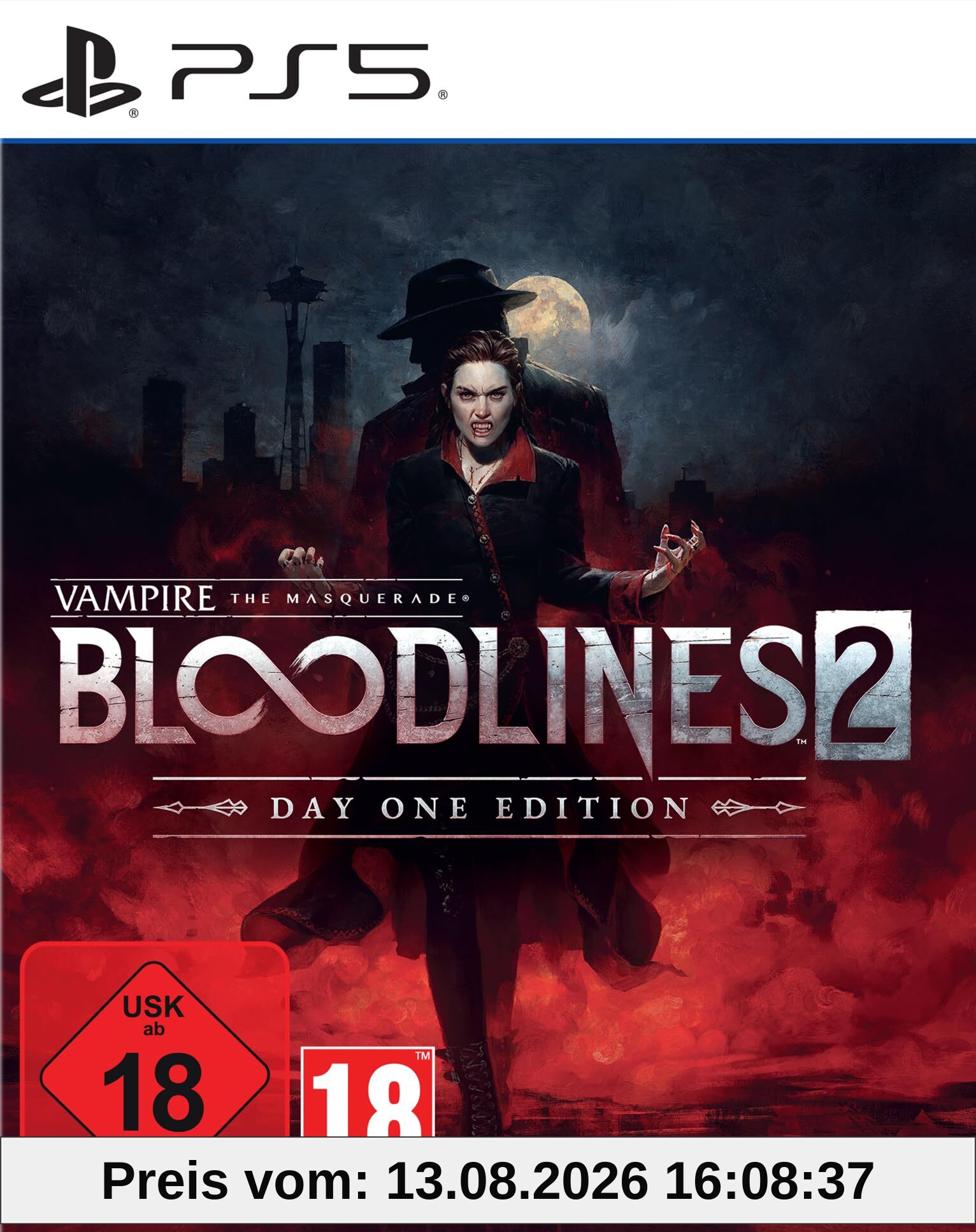 Vampire: The Masquerade Bloodlines 2 Day One Edition (PS5)