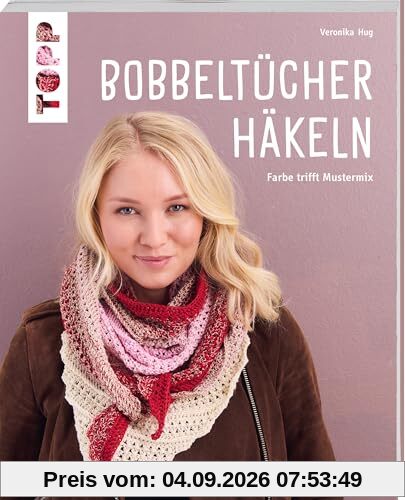 Bobbel-Tücher häkeln: Farbe trifft Mustermix