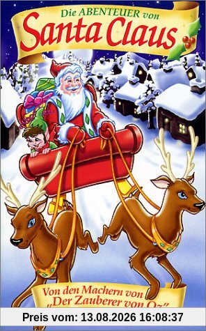 Die Abenteuer von Santa Claus [VHS]