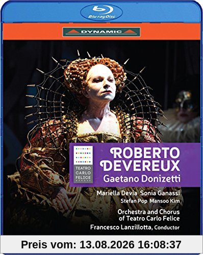 Donizetti: Roberto Devereux (Genua, 2015) [Blu-ray]