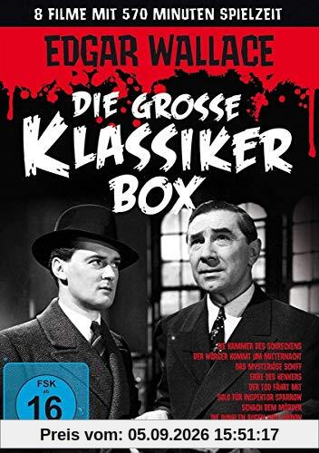 Edgar Wallace - Die große Klassikerbox [4 DVDs]