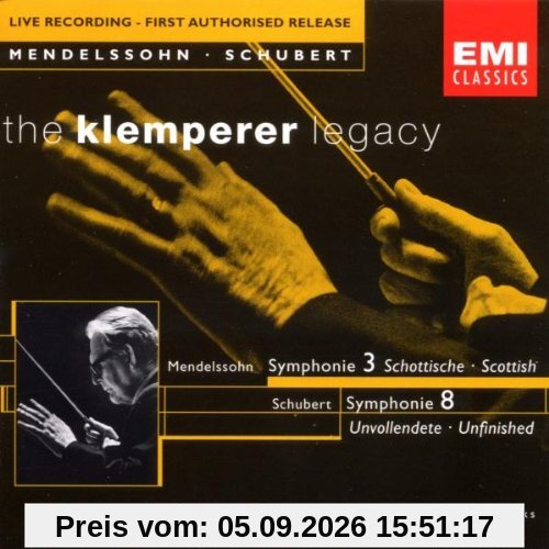 The Klemperer Legacy (Mendelssohn / Schubert: Sinfonien)