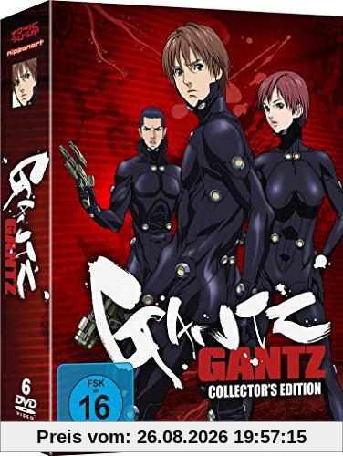 Gantz - Gesamtausgabe (inkl. Booklet & Postkarten-Set) [6 DVDs] [Collector's Edition]