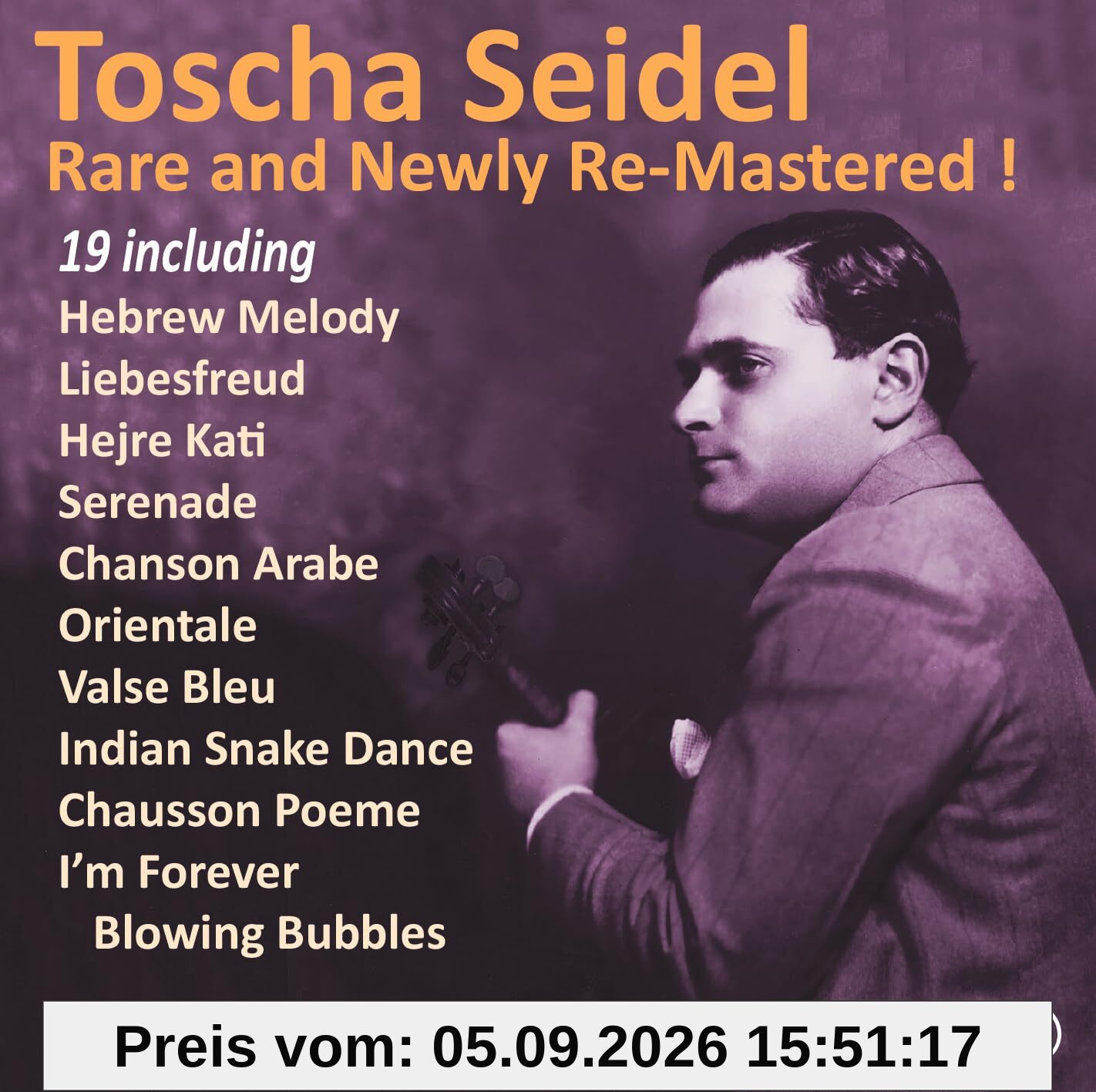 Toscha Seidel Rare & Re-Mastered