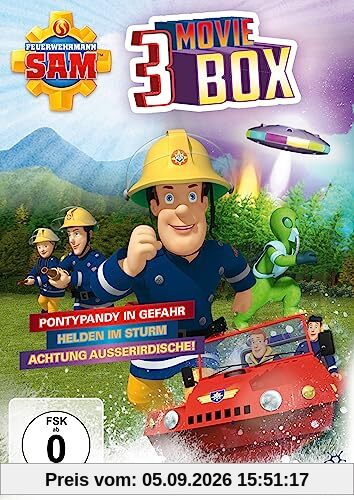 Feuerwehrmann Sam – Movie-Box 3 [3 DVDs]