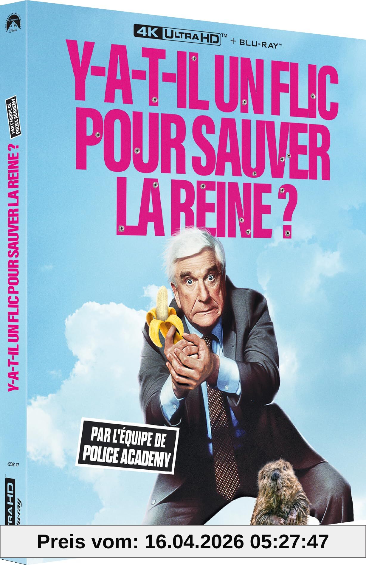 Y a-t-il Un Flic pour sauver la Reine [4K Ultra HD + Blu-Ray]