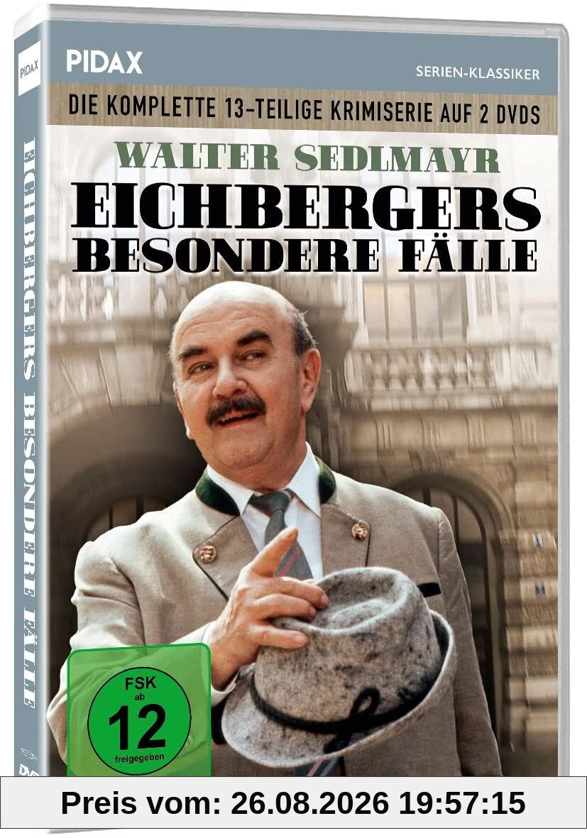 Eichbergers besondere Fälle / Die komplette 13-teilige Krimiserie mit Starbesetzung (Pidax Serien-Klassiker) [2 DVDs]