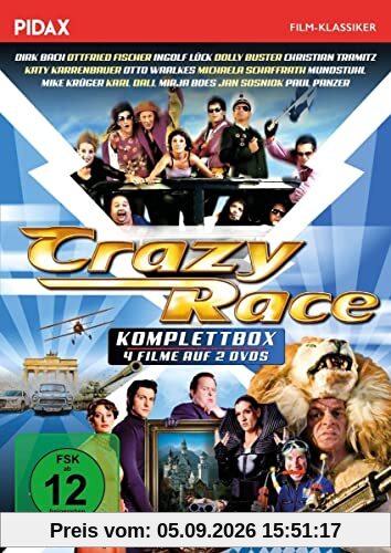 Crazy Race - Komplettbox [2 DVDs]