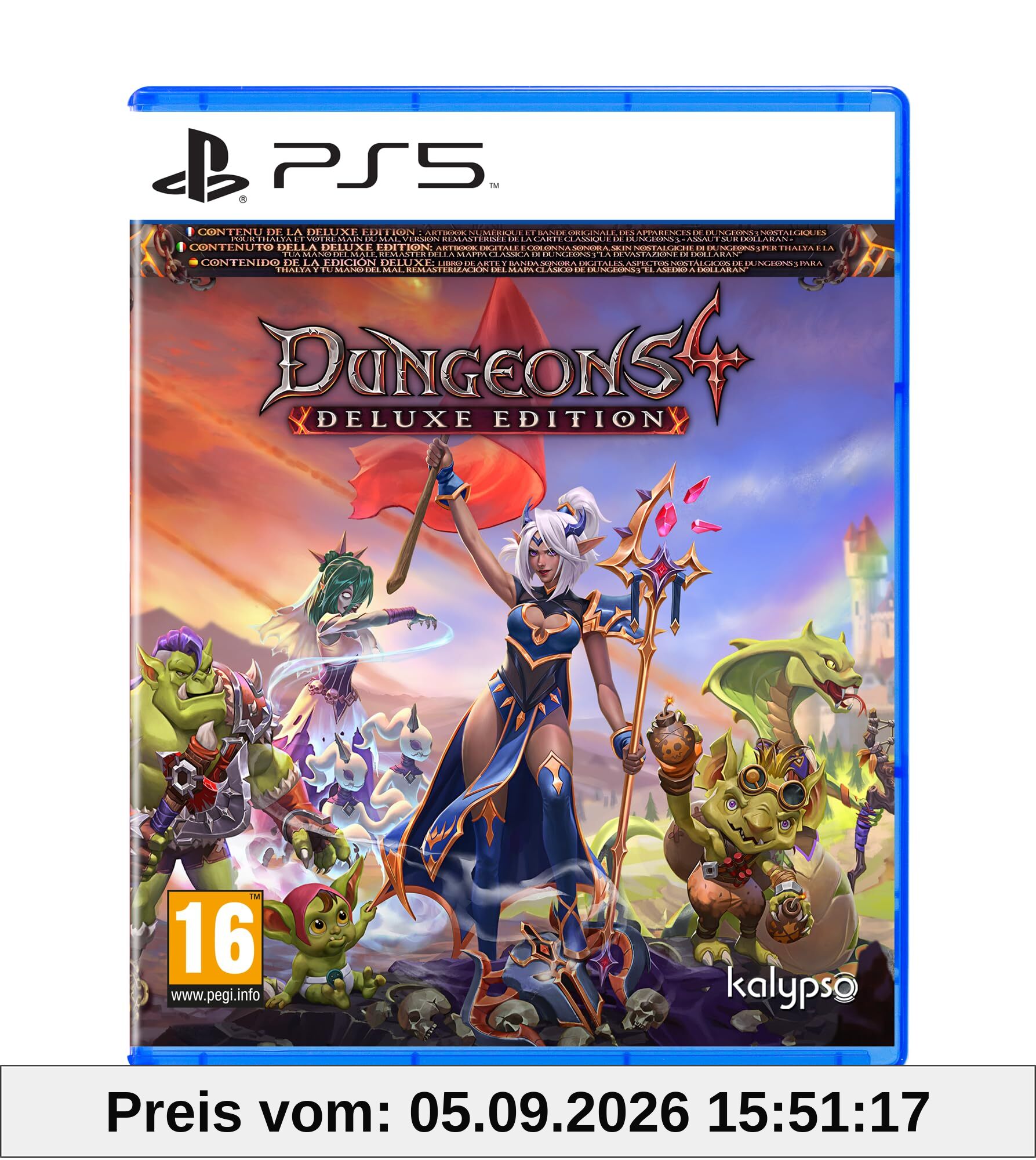 DUNGEONS 4 - DELUXE EDITION PS5