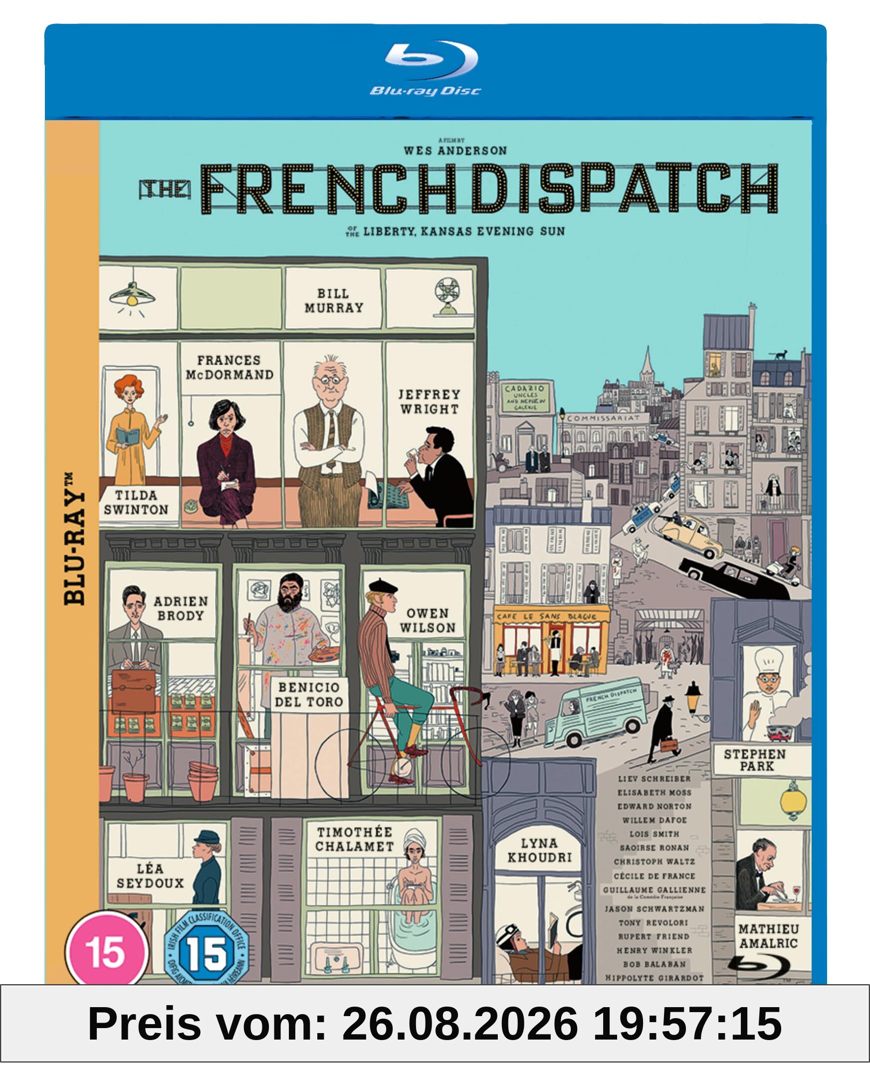 The French Dispatch [Blu-ray] [Region A & B & C]