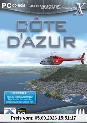 Add-on pour Flight Simulator : Côte d'Azur