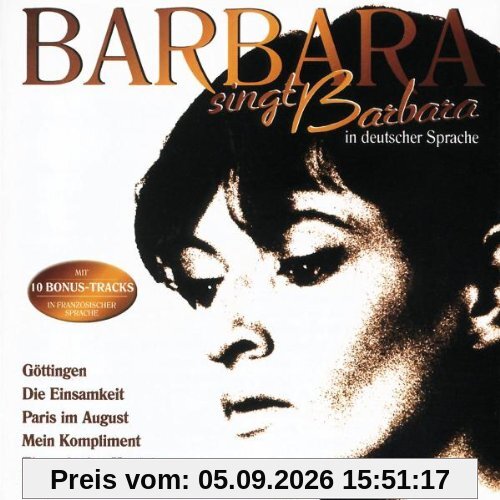 Barbara Singt Barbara in Deutscher Sprache