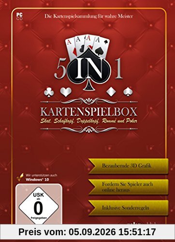 5 in 1 - Kartenspielebox (PC)