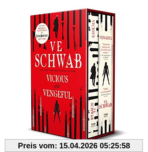 Vicious and Vengeful Slipcase: V.E. Schwab